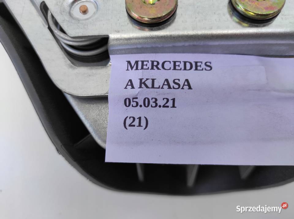 PODUSZKA AIRBAG KIEROWCY MERCEDES A KLASA W168 Wyposażenie wnętrza Nowy Tomyśl
