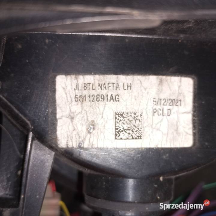 LAMPY TYŁ KOMPLET JEEP WRANGLER 55112890AG Szczecin