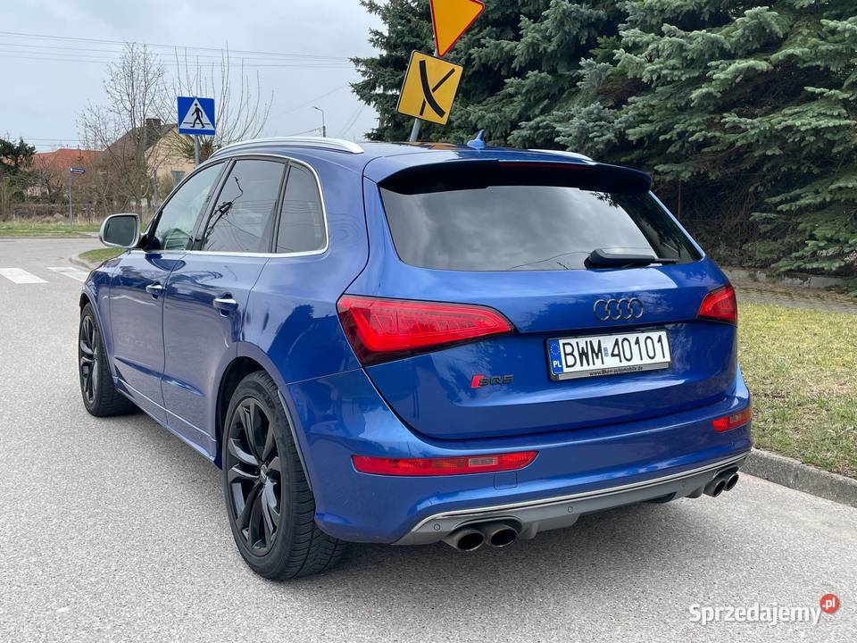 Audi SQ5 30 TDI 313 2016r Quattro Półskóry podlaskie Wysokie Mazowieckie sprzedam