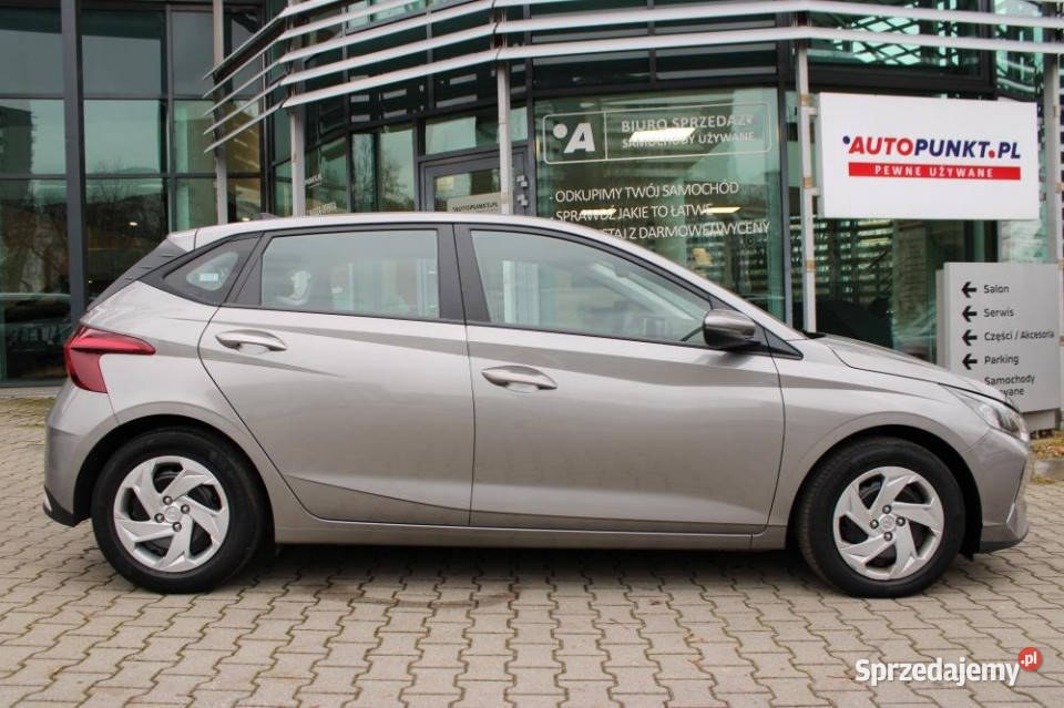 HYUNDAI i20 2021r Gwarancja Salon IWŁ ASO FV23 nieuszkodzony Samochody osobowe śląskie