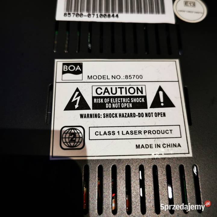 Odtwarzacza samochodowy DVD USB CD BOA 85700 Pozostałe