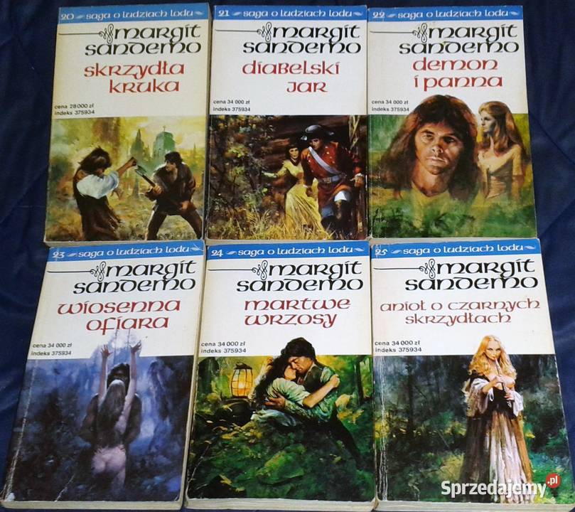 Saga o Ludziach Lodu 23 części Margit Sandemo Chełm