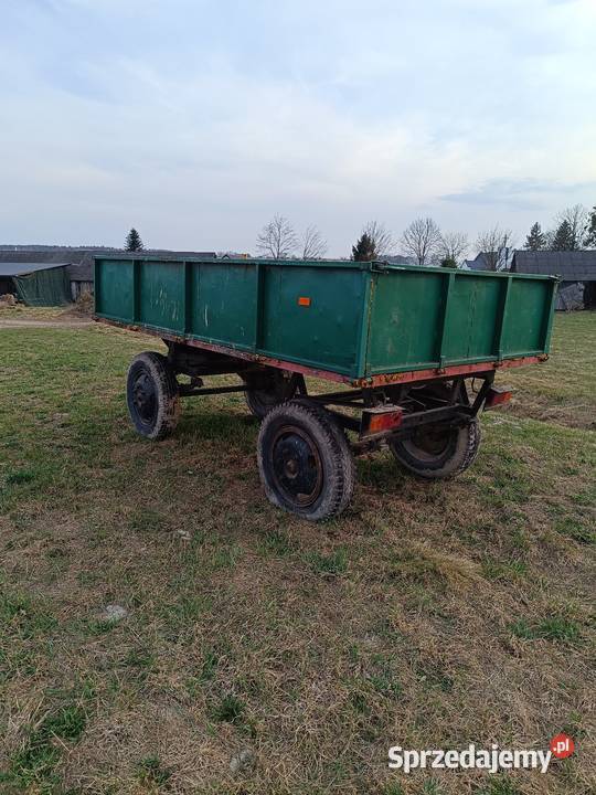 Przyczepa wywrotka nieuszkodzony Tomaszów Lubelski