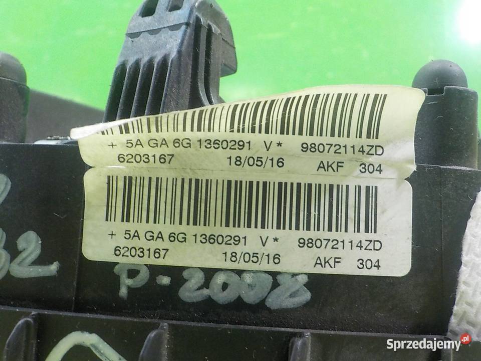 PEUGEOT 2008 I 12 B 16r 5D AIRBAG poduszka mazowieckie Suków