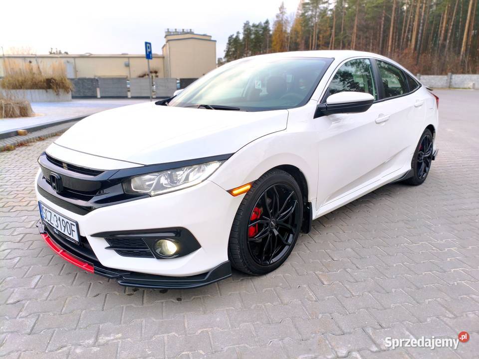 Honda Civic X 20i 158 automat 133500km śląskie Konopiska