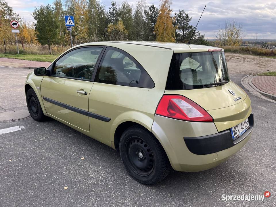 Renault Megane II 14 16V do jazdy opłaty na mazowieckie Płock