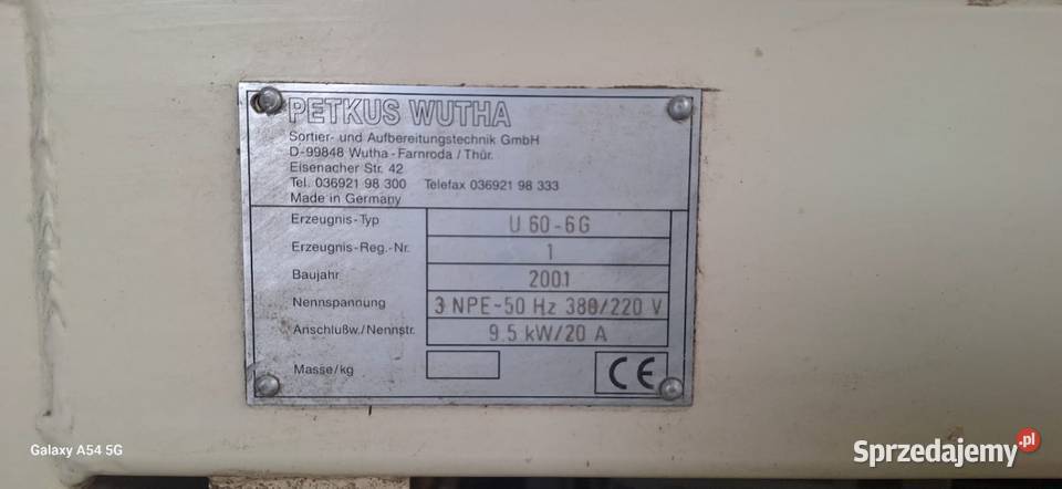 Czyszczalnia do Zboża Petkus U 606g Sprawna Zboża opolskie