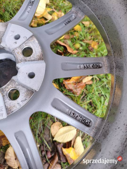 Komplet używanych felg aluminiowych BMW 16 Style Mirzec sprzedam
