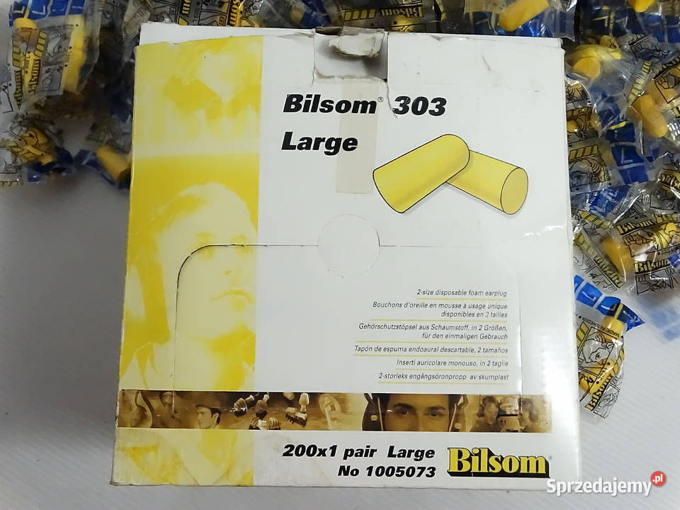 Zestaw zatyczek do uszu Bilsom 303 Large 207 par