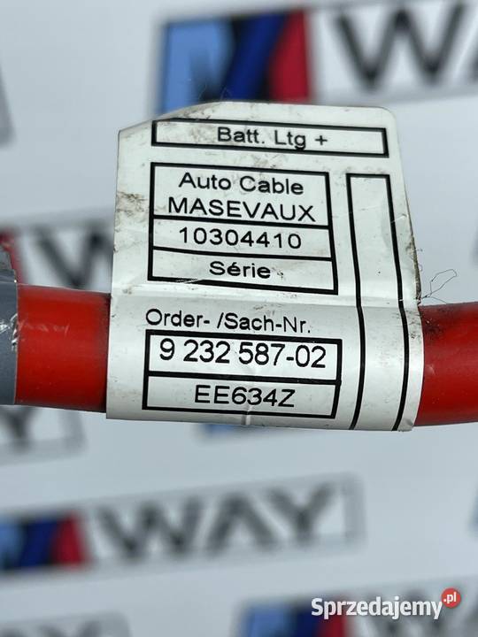 BMW F10 HYBRID 5 KLEMA PLUSOWA ORYGINAŁ HYBRYDA osobowe