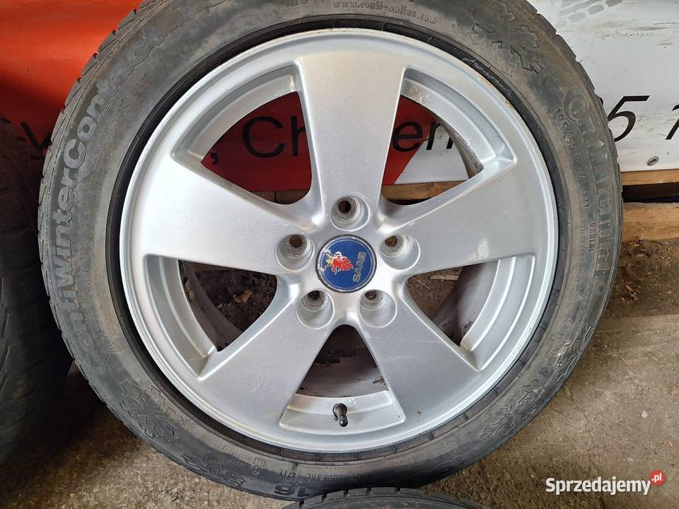 Alufelgi 5x110 16 ET49 SAAB 93 95 Opel Koła Średnica 16" kujawsko-pomorskie Choceń