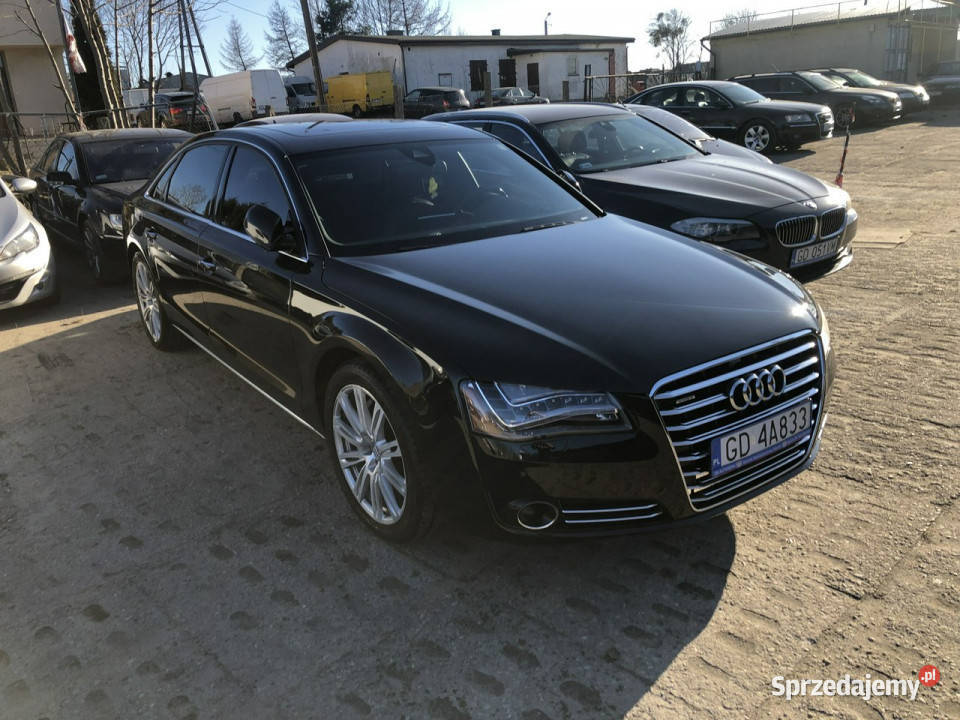 Audi A8 A8 Long full Led nigt vision full D4 przyciemniane szyby Banino