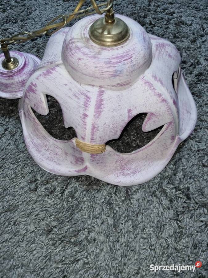 Lampa wisząca gipsowa Wola Podłężna