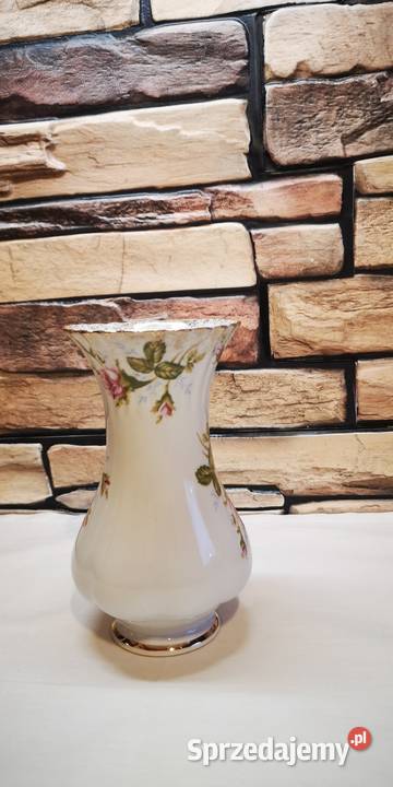 Piękny wazonik polskiej fabryki Chodzież seria Porcelana i szkło