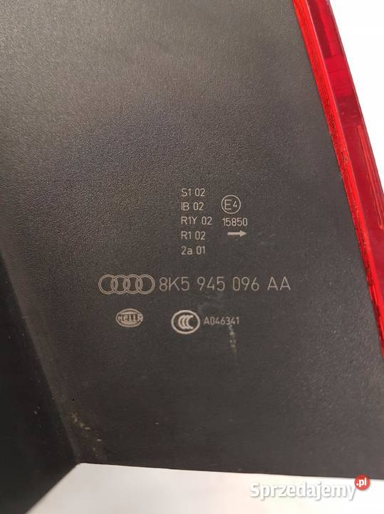 LAMPA PRAWY TYŁ W BŁOTNIK AUDI A4 B8 8K5945096AA śląskie Przystajń
