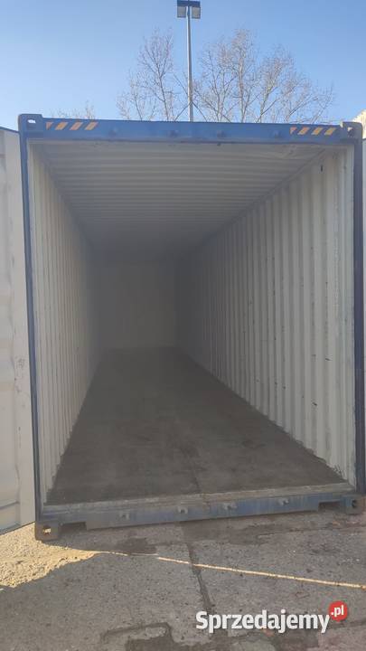 Kontener morski 40 HC wysoki 12 metrowy POLKONT