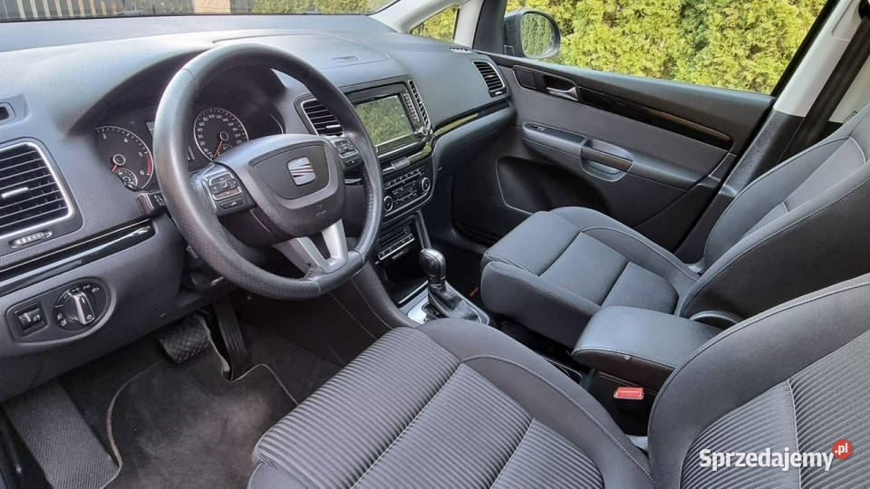 Seat Alhambra DSG 7 Foteli 20 TDI Panorama VAT marża Płońsk sprzedam