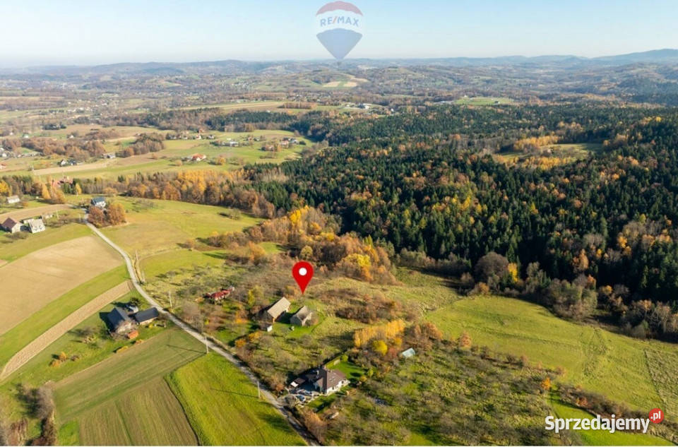 Siedlisko na sprzedaż gmina Jodłownik Krasne-Lasocice