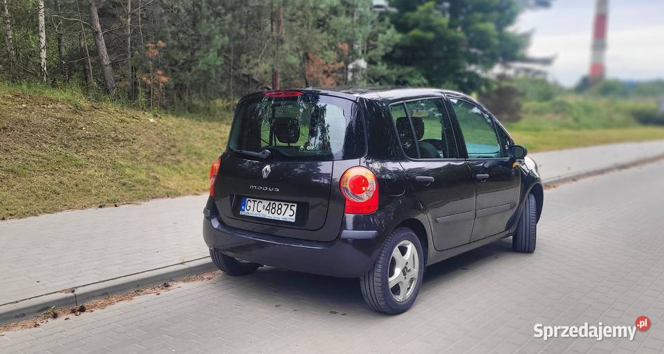 Renault Modus 12 benz klima zadbany pomorskie Tczew