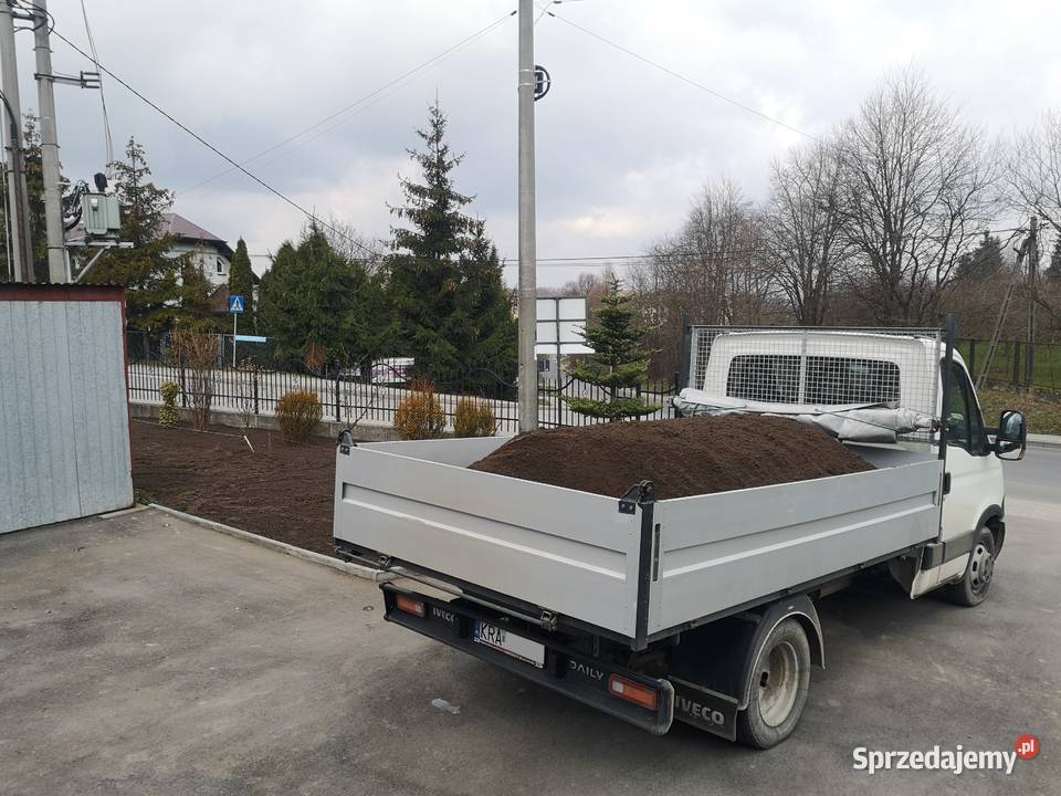 Ziemia Ogrodowa SIANA Czarnoziem Humus Przesiana Kraków