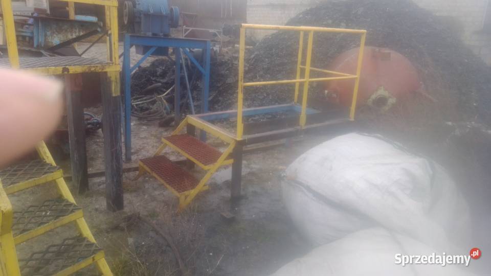 Schody z podestem podest schody stalowe Dąbrowa Górnicza