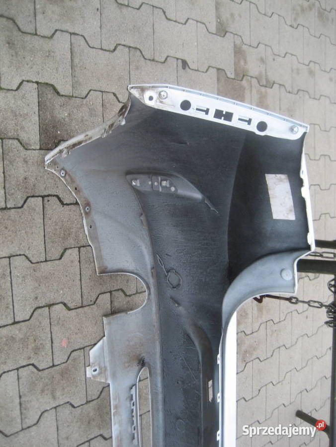 opel corsa f 1923r zderzak tył bez pdc biały