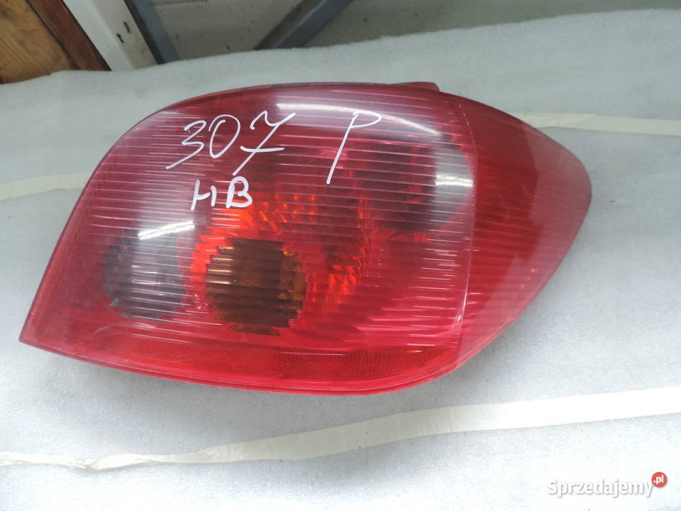 Lampa PRAWY TYŁ Peugeot 307 HB Nowy Sącz sprzedam