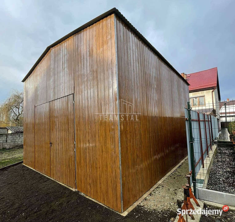 Hala blaszana Garaż blaszany 6x6m Brama Łęczyca sprzedam