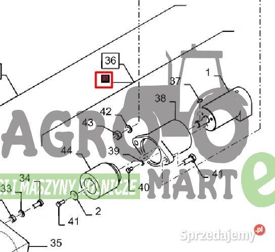 84184406 ZESTAW USZCZELEK CNH