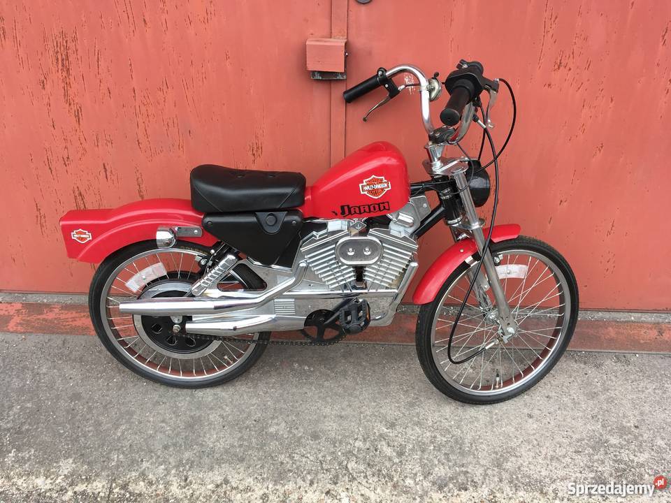 Rower 20 Retro HarleyDavidson Czerwony Inowrocław