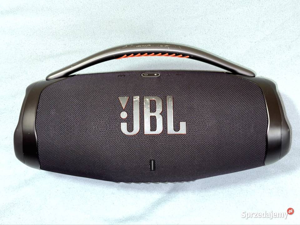 Potężny przenośny głośnik JBL Boombox 3 czarny mazowieckie Warszawa