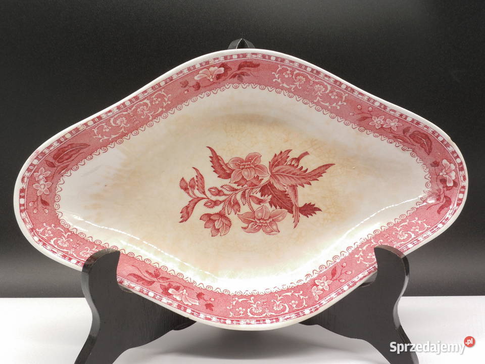 Półmisek Salinerka Spode Camilla Pink Red Anglia Raszków