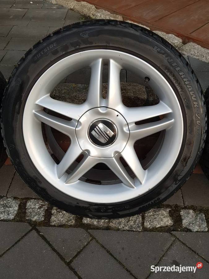 Alufelgi 17 5x100 17 Leon Top Sport Golf Samostrzel
