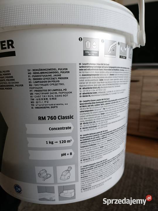 Proszek Karcher RM 760 100g do prania tapicerki Działoszyn