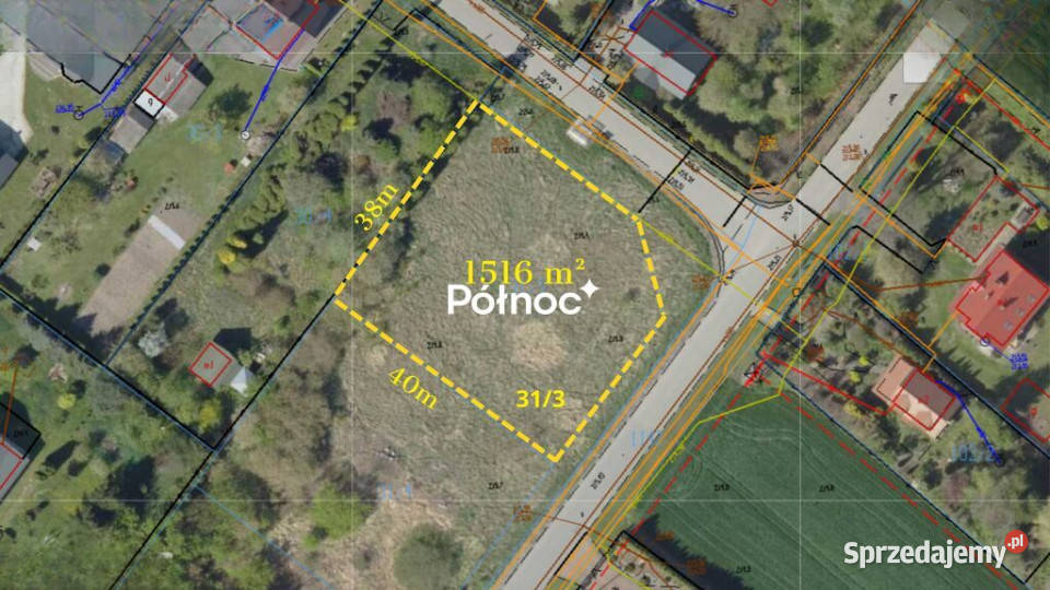 14 arowe działki budowlane Mokre Obrzeża