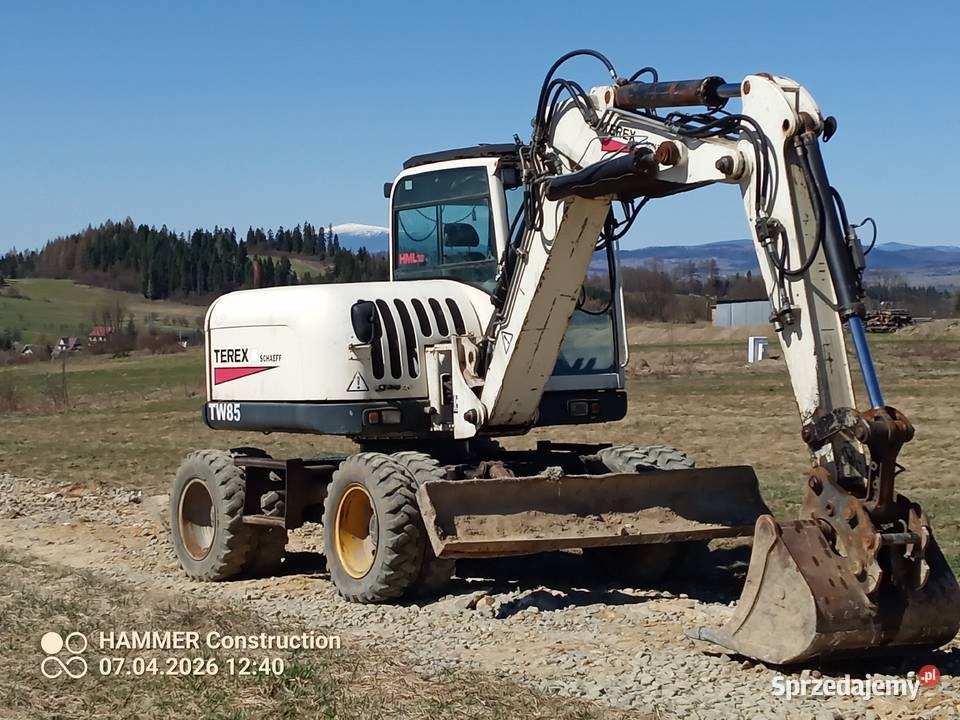Terex te 85 małopolskie Szaflary