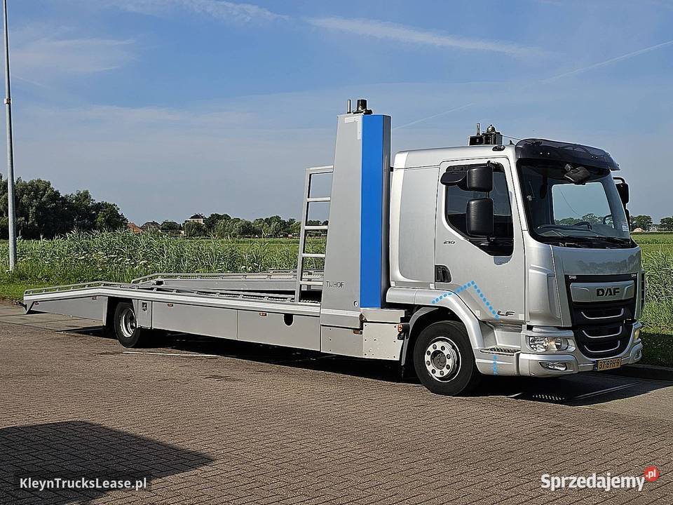 DAF LF 210 119T TIJHOF 3 CARS autolaweta 4x2