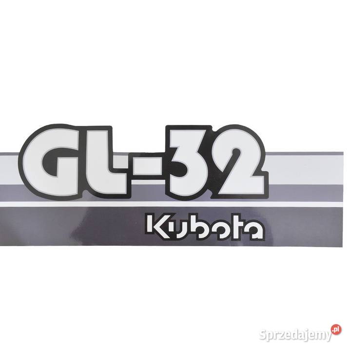 Naklejki Kubota GL32