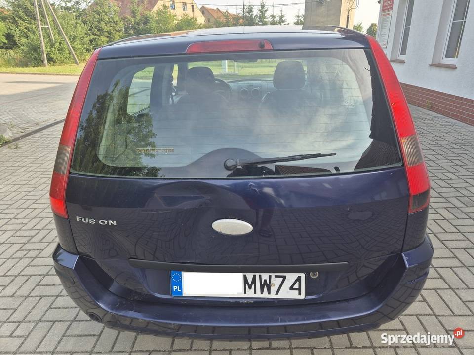 FORD FUSION 1400 BENZYNAGAZSPRAWNA KLIMA dolnośląskie Głogów sprzedam