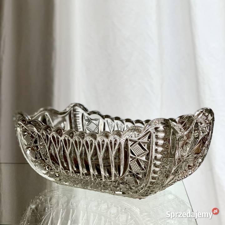 Gondola Ząbkowice 1260 kat 1930 szkło prasowane Myszków