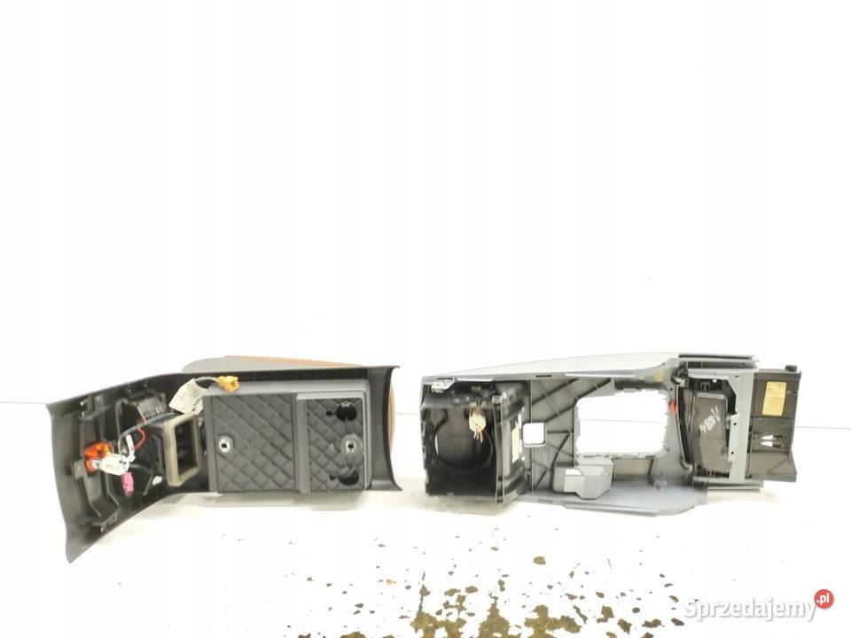 PODŁOKIETNIK SKÓRA TUNELU AMARETTO KPL BRĄZ Audi