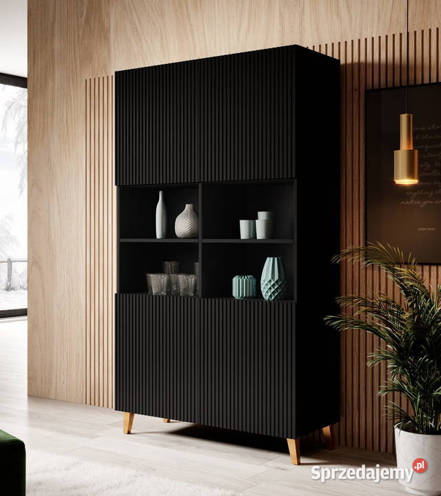 Regał Czarny PAFOS 100 małopolskie Kraków sprzedam
