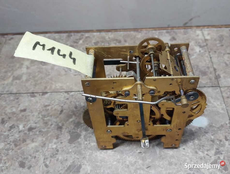 M144 Mechanizm starego zegara ściennego PHS pomorskie Tczew