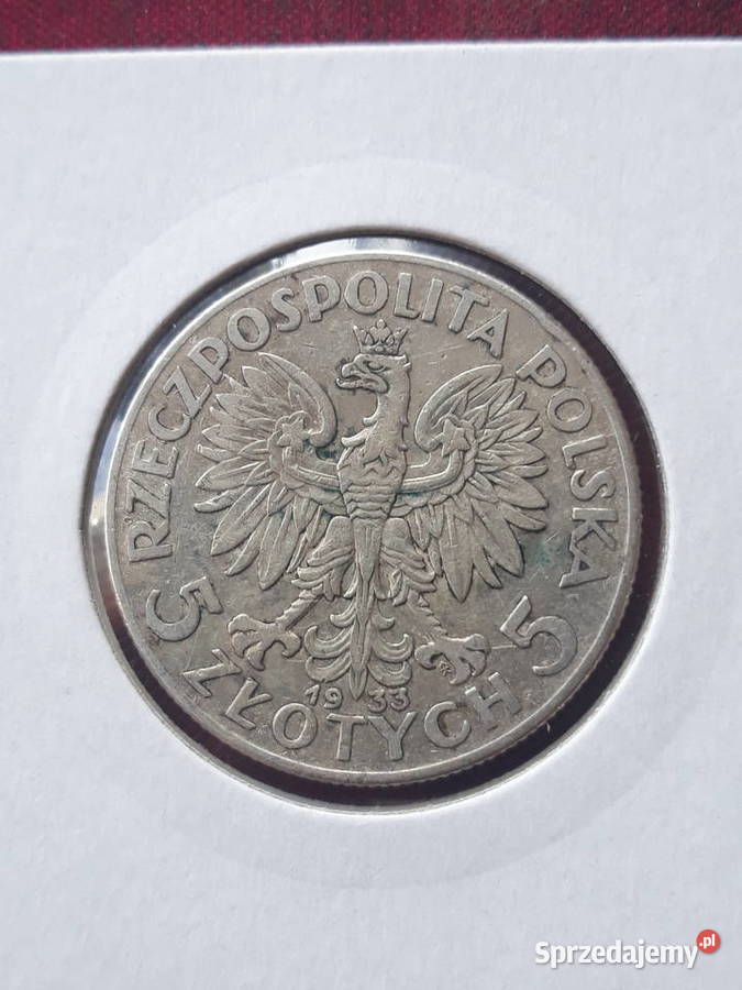 5 Głowa kobiety 1933 r 8 ładna Konin sprzedam