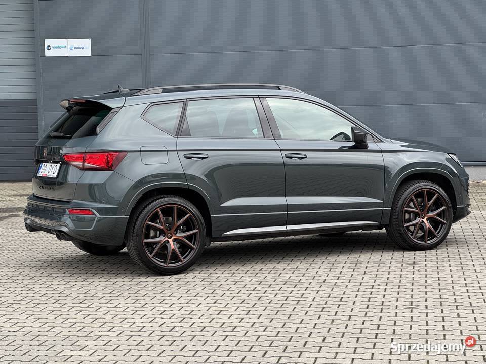 Cupra Ateca VZ 300 BeatsAudio ACC DCC Grzana welurowa tapicerka