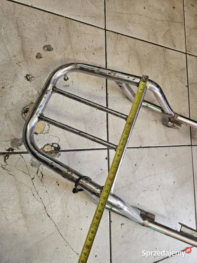 Bagażnik motocyklowy chrom stelaż pod kufer Jelenia Góra