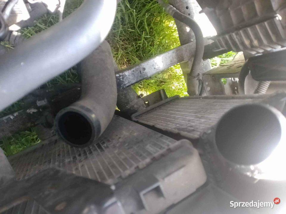 Komplet chłodnic z wentylatorem peugeot 407 SW osobowe Szamocin