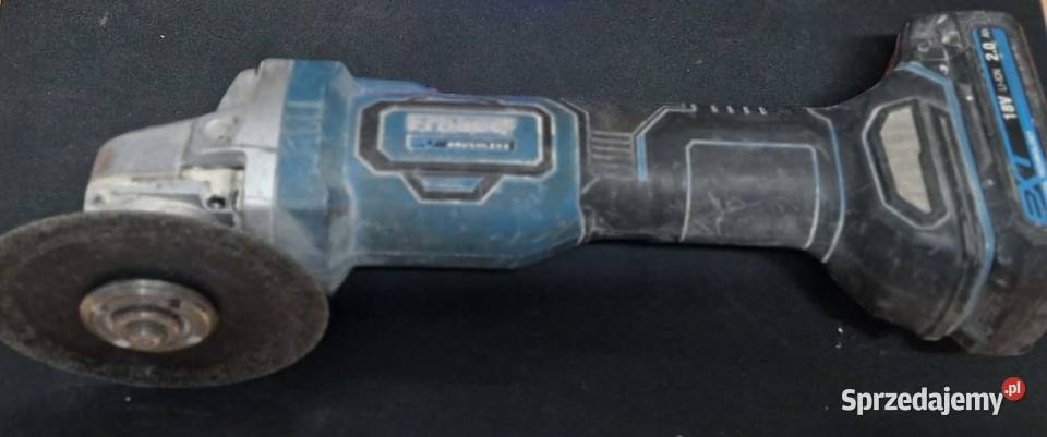 Szlifierka kątowa akumulatorowa Erbauer EXT 18V Szlifierki i polerki łódzkie