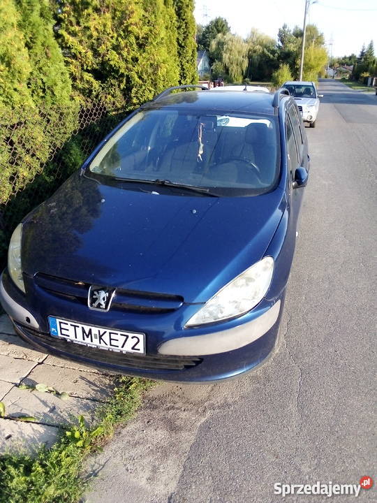 Peugoet 307 uszkodzony silnik Tomaszów Mazowiecki