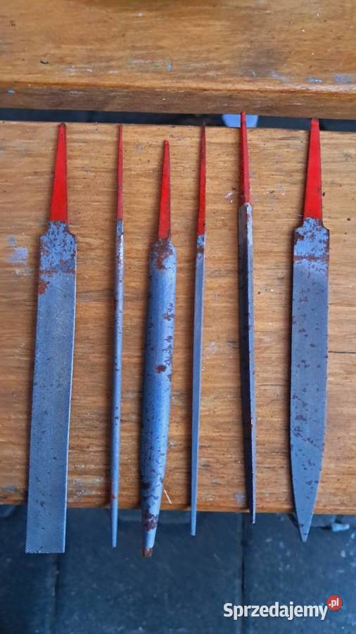 Stare Polskie Pilniki Iglaki PRL Świecie